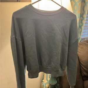 wild fable Blue Crewneck Sweatshirt